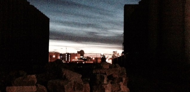 Malin Arnell. Beyond This Point. A drive-in action.