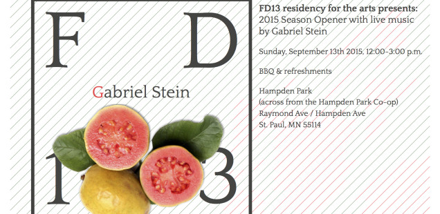 FD13 Season Opener with live music by Gabriel Stein :: feat. Kramarczuk sausages