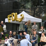Season Launch at Peavey Plaza with musical performance by Miriam Karraker & Cole Pulice