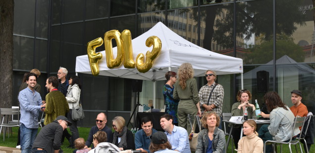 Season Launch at Peavey Plaza with musical performance by Miriam Karraker & Cole Pulice